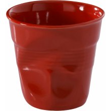 REVOL Šálka na espresso FROISSÉS červená porcelán 80 ml