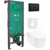 Súprava WC misa Hansgrohe EluPura S 60193450, podomietková konštrukcia Hansgrohe iFrame universal 01022180, 60148450, 66002670