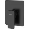 SAPHO - TURSI podomietková sprchová batéria, 1 výstup, čierná matná TI041B