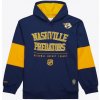 Mitchell & Ness Pánska Mikina Nashville Predators Retro Fleece Hoodie Current Logo Velikost: 2XL