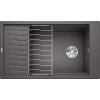 Blanco Elon XL 8 S - zabudovateľné zhora - Sivá skala