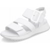 Dámske sandále RIEKER W2950-80 biela S5 43