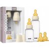BIBS Antikolikové fľaše z latexu, sada 2ks 150/270 ml Ivory