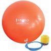 Gymnastická lopta HMS YB02 55CM ANTI-BURST oranžová + pumpa