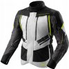 TEXTILNÁ BUNDA REBELHORN HARDY 3.0 ČIERNA/GREY/FLUO YELLOW 4XL