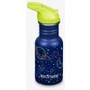 Detská fľaša Klean Kanteen Kid Classic Narrow 12oz (w/Flip Seal Sport Cap) Farba: modrá/zelená