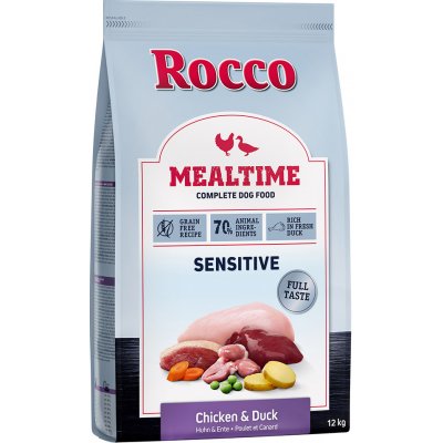 Rocco Mealtime Sensitive kuracie a kačacie - výhodné balenie 2 x 12 kg