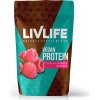 LIVLIFE Vegan proteín s lyofilizovanou malinou 490 g