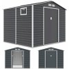 Hardmaister záhradný domček MONTREAL 277 x 259 cm, sivá, NOVINKA