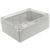 Pawbol Montážna krabica na povrch 240x190x90 IP65 transparentná sivá S-BOX 516-P