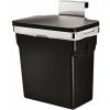 Vstavaný odpadkový kôš Simplehuman – 10 l, chrómovaná oceľ, plastové vedro (CW1643)
