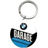 NOSTALGIC ART kľúčenka BMW GARAGE silver