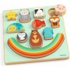 DJECO Balančná hra Zvieratká s dúhou