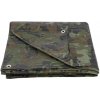 Plachta Tarpaulin Khaki 10,0x15,0 m, 80 g/m, zakrývacia, oliva/kamufláž