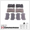 Sada brzdových doštičiek, kotúčová brzda ZIMMERMANN 24098.170.1