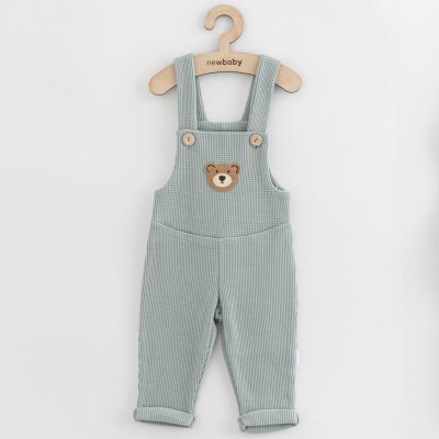 New Baby Dojčenské Zahradníčky Luxury Clothing Oliver-Sivá-74 (6-9m)