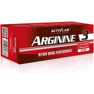 ActivLab Arginine 3 Arginín 120 kapsúl