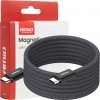 AMiO Magnetický USB kábel USB-C to USB-C 60W 200cm 04841