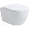 kielle Závesné WC s doskou SoftClose, Rimless Vortex+, biela 30102005
