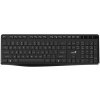 GENIUS KB-7200/ bezdrátová 2,4GHz/ Copilot/ mini receiver/ USB/ černá/ CZ+SK layout 31320002409