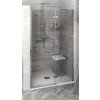 Polysan Fortis Line sprchové dvere 80 cm výklopné chróm lesklá/priehľadné sklo FL1480R