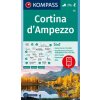 KOMPASS Wanderkarte 55 Cortina d'Ampezzo 1:50.000
