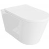 Lavita VERSONI závesné WC, Rimless biela 5900378357483
