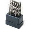 Sada vrtákov na kov EXTOL CRAFT 19ks HSS 1-10mm