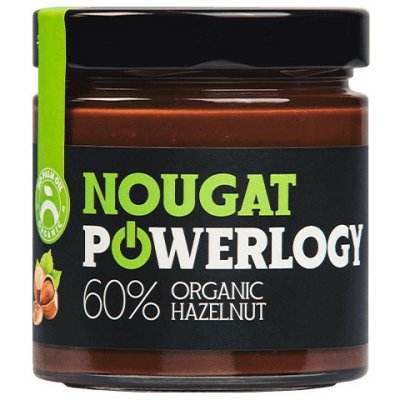 Powerlogy Organic Nougat Cream lieskovoorieškový krém 330 g