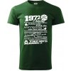 1972 v kocke - Klasické pánske tričko vyššej gramáže - 4XL ( Fľaškovozelená )