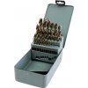 HSS Tools 100-07165 Špirálové vrtáky HSS-Co.5%, priemer 1,0 - 13,0 mm, sada 25 dielov