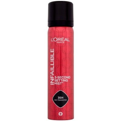 L'Oréal Paris Infaillible 3-Second Setting Mist fixátor make-upu 75 ml
