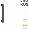 Madlo na dvere FO - madlo Asti 230 HNM - hnedá matná (B11) | MP-KOVANIA.sk