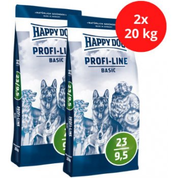 Happy Dog Profi Line Basic 2 x 20 kg