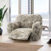 GA.I.CO poťahy MARMO béžové relaxačné kreslo 70 - 90 cm