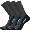 Ponožky VOXX Trim dark grey 3 páry 35-38 106567