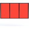 TvojRegal Kovová dielenská skrinka WS2D3 Farebné prevednie: Červená