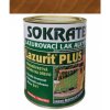 Sokrates Lazurit Plus 0,7kg ořech (Středněvrstvá alkydová lazura na dřevěné povrchy, vodou ředitelná – pro venkovní i vnitřní prostředí,)
