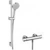 Hansgrohe Vernis Blend - Sprchový set s termostatom, 2 prúdy, EcoSmart, chróm - 26960000
