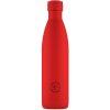 Termo fľaša z nerezovej ocele COOL BOTTLES Vivid Red trojvrstvová 750 ml