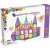 Magna Tiles Magnetická stavebnica Castle DLX 48 dielov, 3+