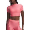 Under Armour | Under Armour HeatGear Crop Mock Women | rúžová| XS