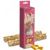Little One tyčinky pre hlodavce s fúkanými burizónmi a orechmi 2x 55 g