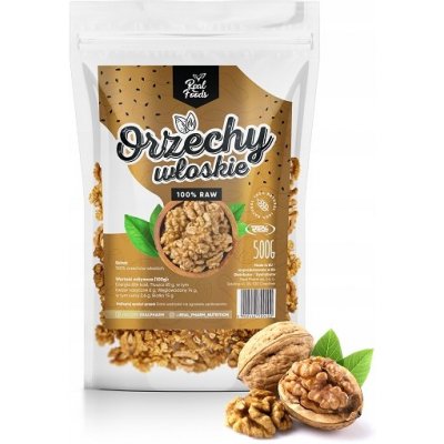 Real Foods Vlašské orechy polovica 1000 g