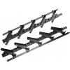 Umakov Pohyblivý plastový systém - žalúziový - pár (ľavý + pravý) FG/SWS-440-PVC-BLACK