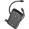 Swissten power bank 10000 mah pd 20w s integrovanými kabely usb-c a lightning (kompatibilní s magsafe) 22013933