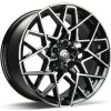 Carbonado Shield 8x18 5x120 ET30 black front polished