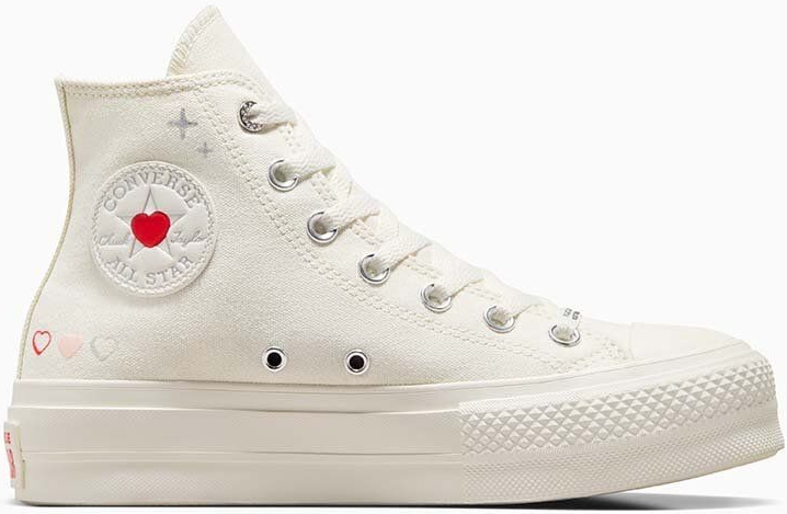 Converse plátenky Chuck Taylor All Star Lift Platform Y2K A09114C biela