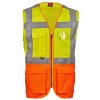 Reflexná pracovná vesta Payper EXTRA Farba: Žltá Fluo/ Dymová, Veľkosť: XL (S00846008801036XL)