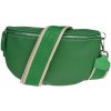 NovaKabelka.sk Reni Grande Verde s prídavným popruhom III kožená talianska crossbody kabelka zelená